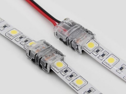 2pin COB LED Strip COB LED Strip Light Connector For 5050 2835