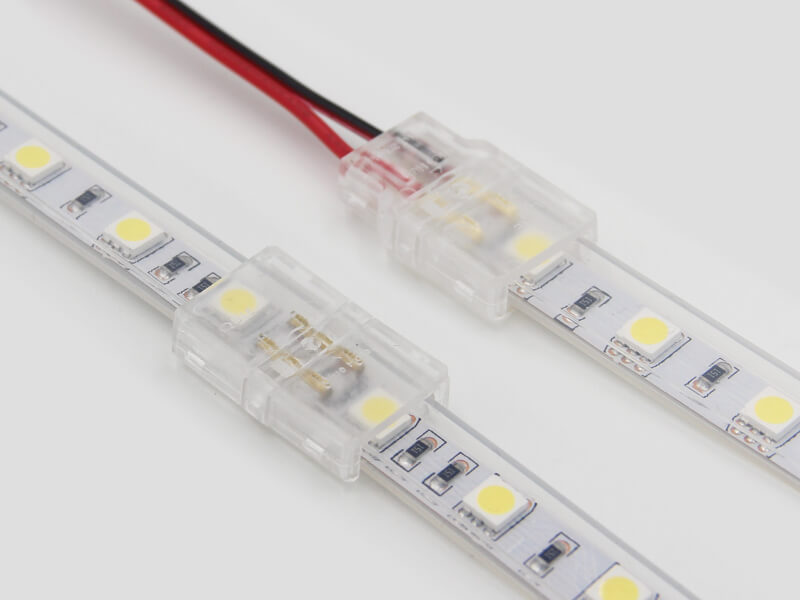 rem Zachtmoedigheid Kanon IP65 Silicone Sleeve LED Strip Connector - Myledy